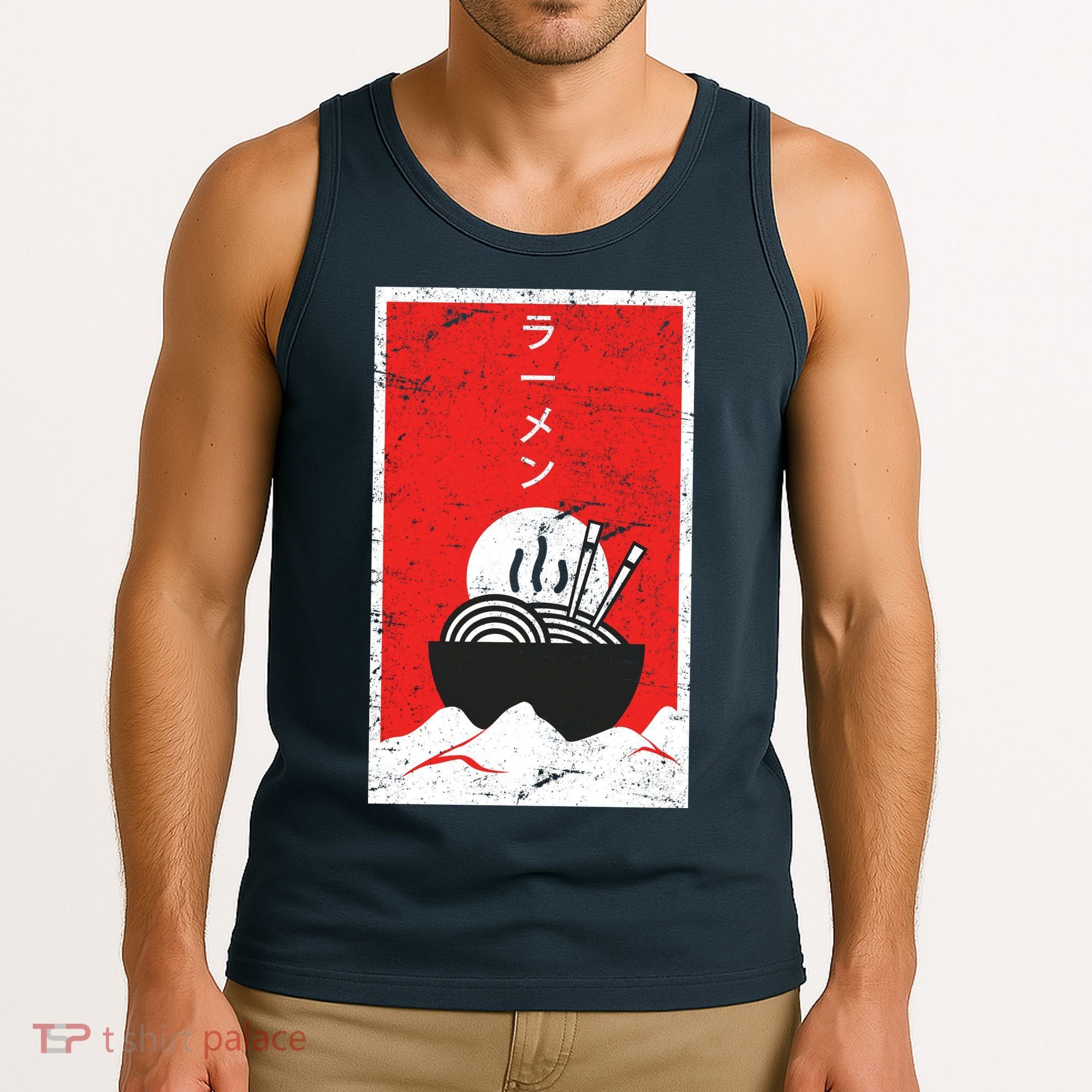 Ramen Noodles Retro Tank Top