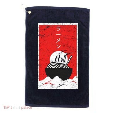 Ramen Noodles Retro Golf Towel