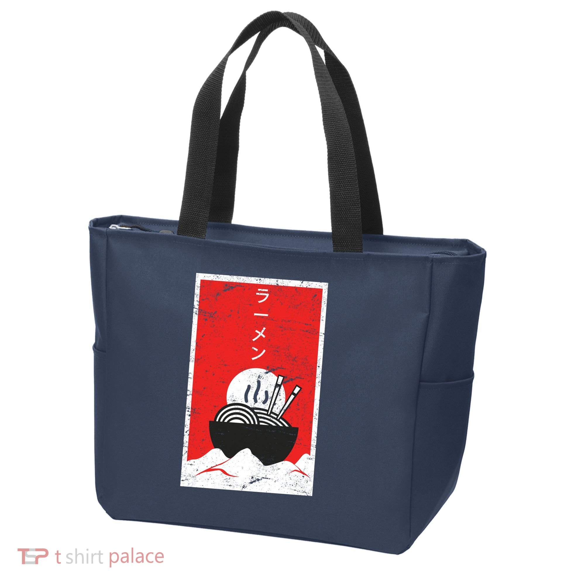 Ramen Noodles Retro Tote Bag