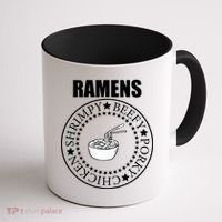 Ramens Shrimpy Beefy Porky Chicken Coffee Mug thumb 1
