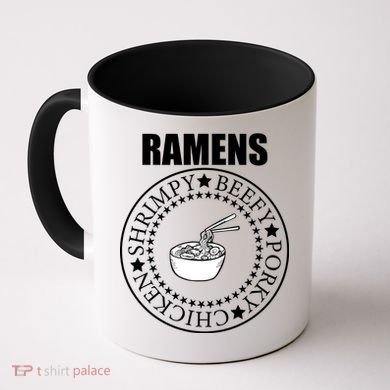 Ramens Shrimpy Beefy Porky Chicken Coffee Mug