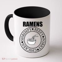 Ramens Shrimpy Beefy Porky Chicken Coffee Mug thumb 0