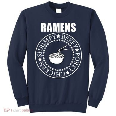 Ramens Shrimpy Beefy Porky Chicken Sweatshirt