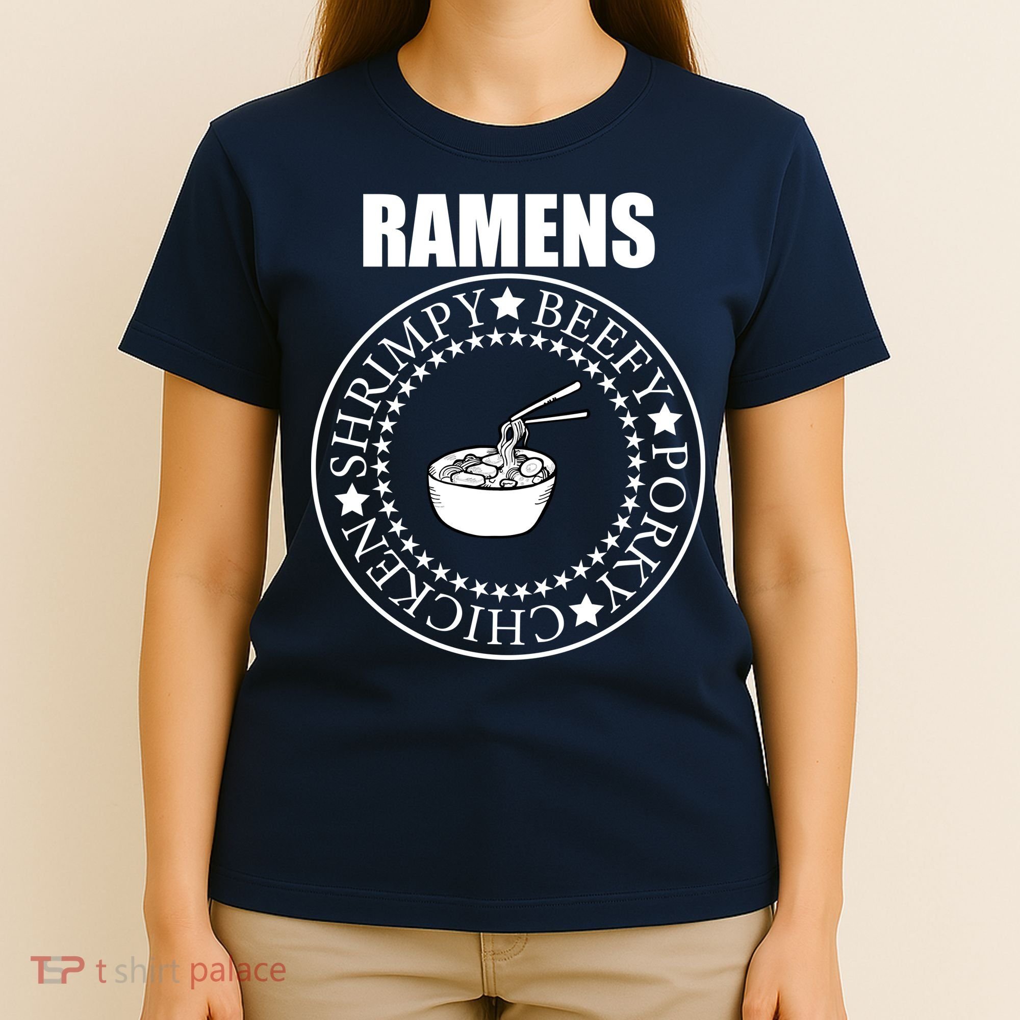Ramens Shrimpy Beefy Porky Chicken T-Shirt