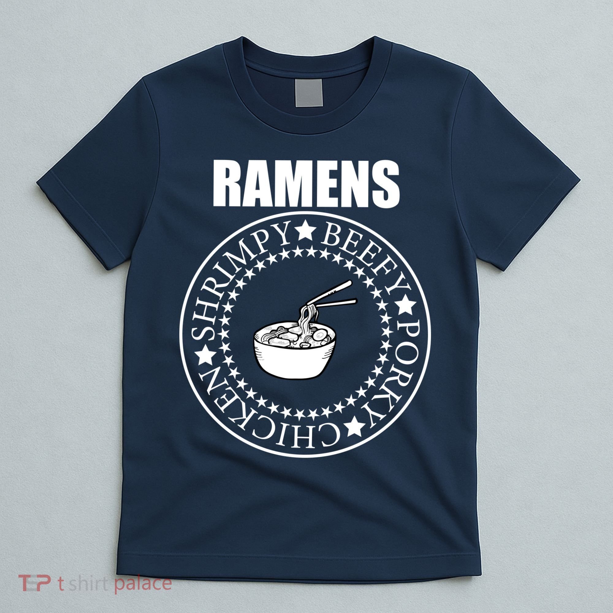 Ramens Shrimpy Beefy Porky Chicken T-Shirt