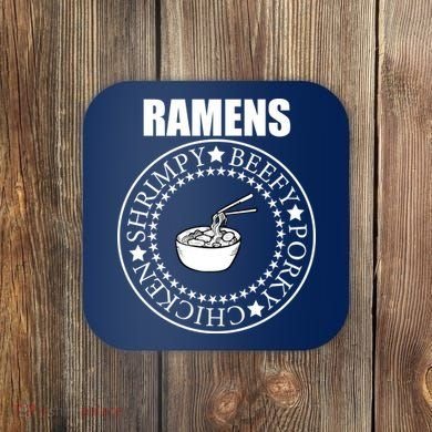 Ramens Shrimpy Beefy Porky Chicken Coaster
