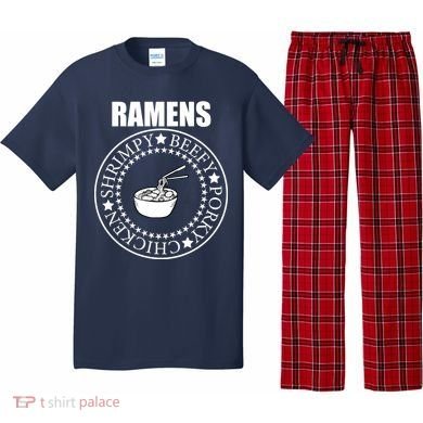 Ramens Shrimpy Beefy Porky Chicken Pajama Set