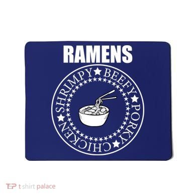 Ramens Shrimpy Beefy Porky Chicken Mousepad