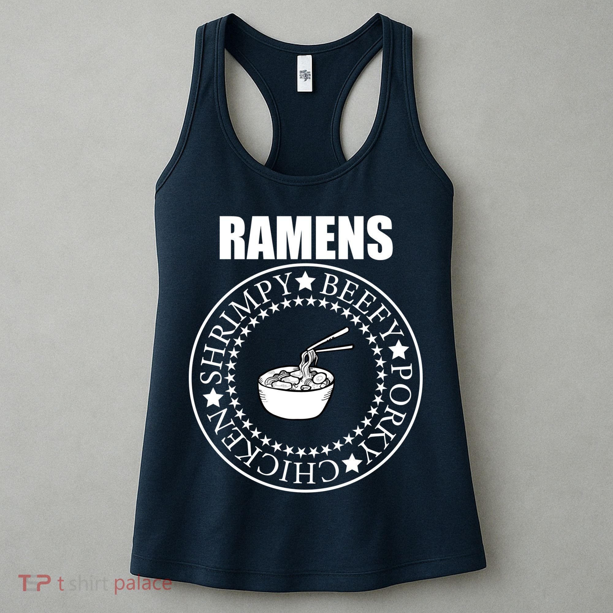Ramens Shrimpy Beefy Porky Chicken Women's Tank Top