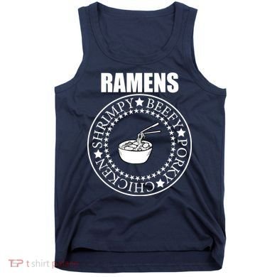 Ramens Shrimpy Beefy Porky Chicken Tank Top