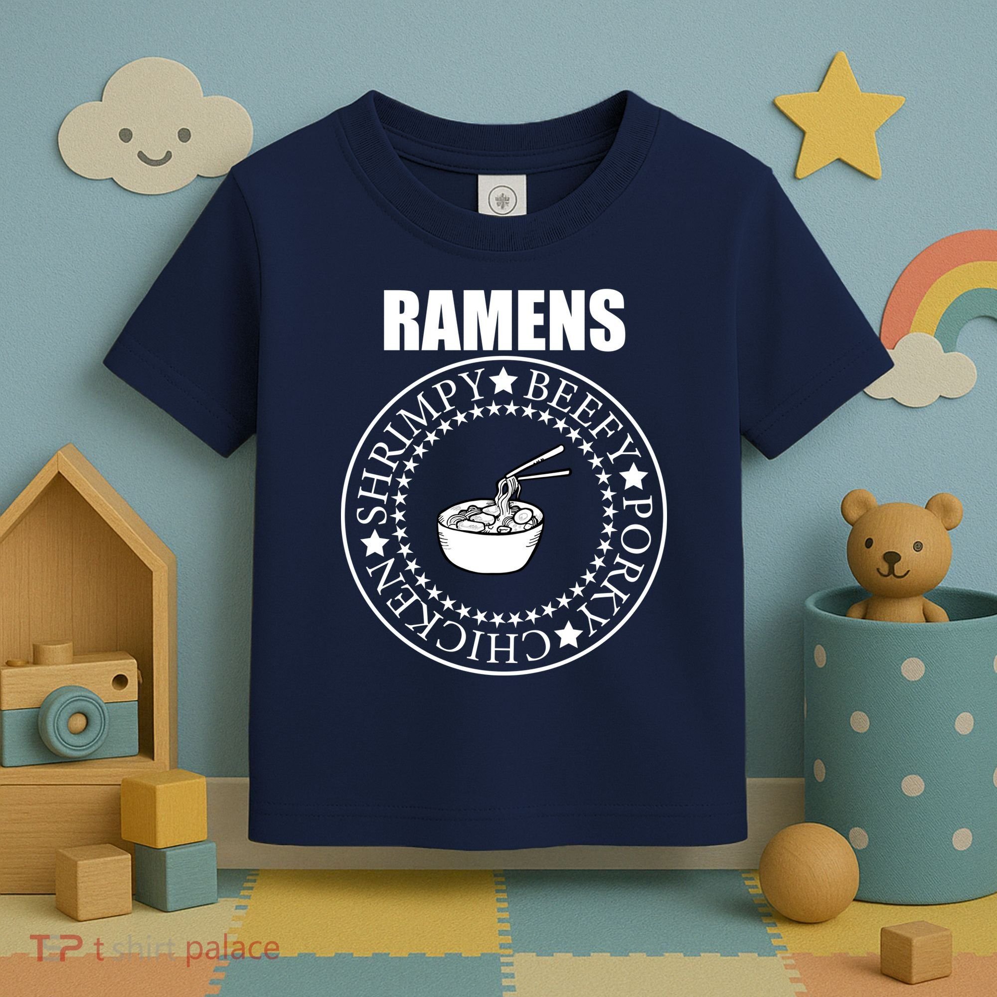 Ramens Shrimpy Beefy Porky Chicken Toddler T-Shirt