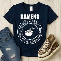 Ramens Shrimpy Beefy Porky Chicken Women's T-Shirt thumb 3