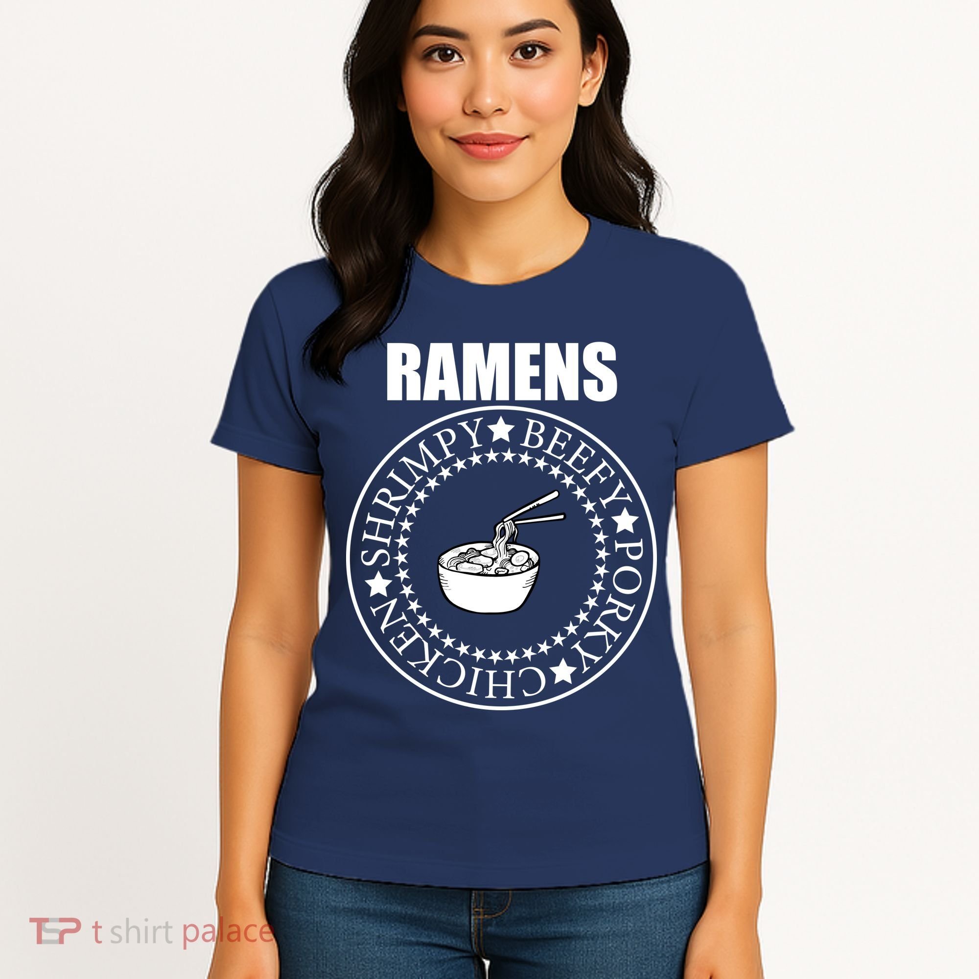 Ramens Shrimpy Beefy Porky Chicken Women's T-Shirt