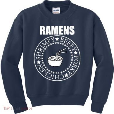 Ramens Shrimpy Beefy Porky Chicken Kids Sweatshirt