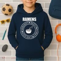 Ramens Shrimpy Beefy Porky Chicken Kids Hoodie thumb 2