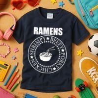 Ramens Shrimpy Beefy Porky Chicken Kids T-Shirt thumb 3