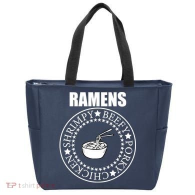 Ramens Shrimpy Beefy Porky Chicken Tote Bag