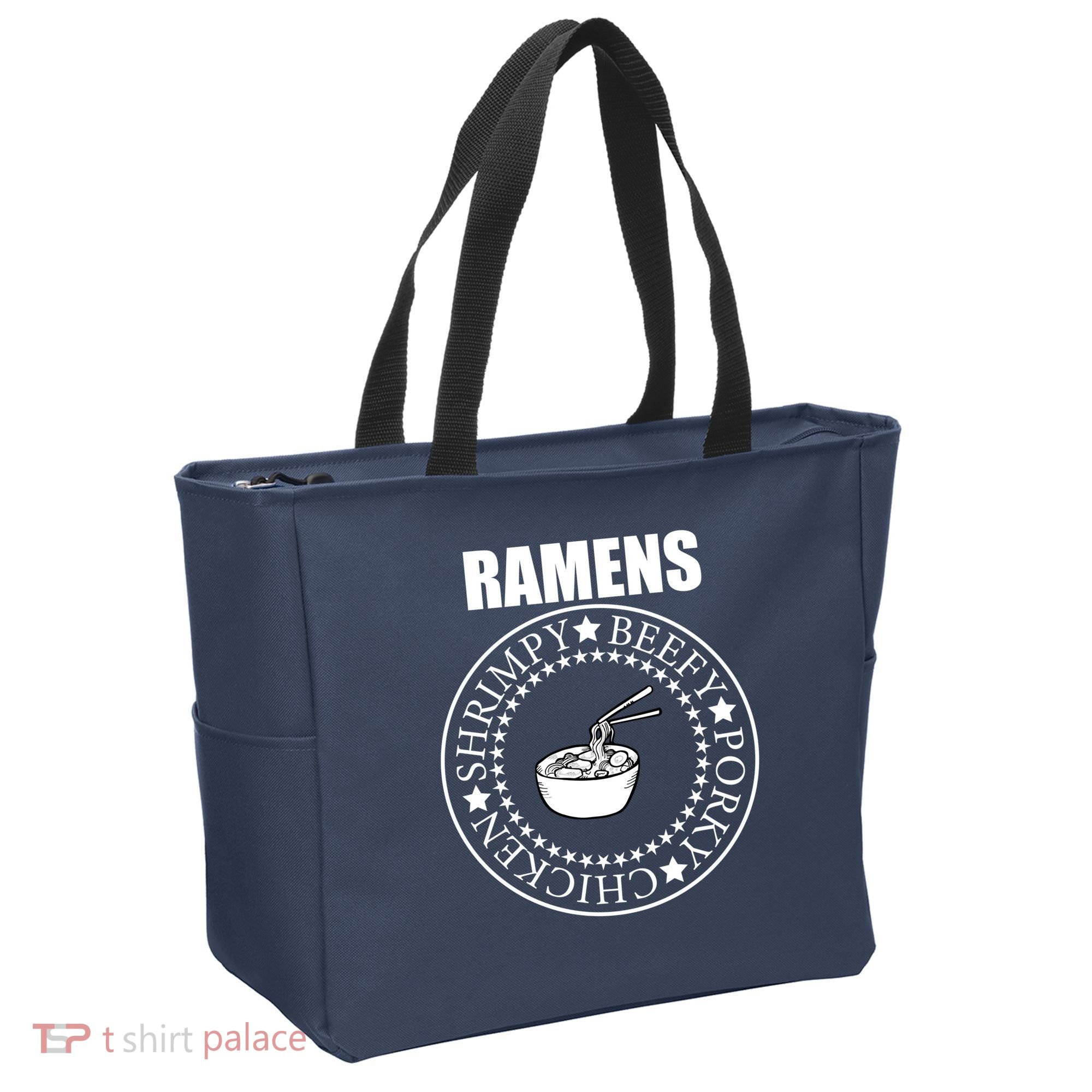 Ramens Shrimpy Beefy Porky Chicken Tote Bag