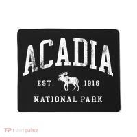 Retro Acadia National Park Maine Est 1916 Hiking Mousepad thumb 0