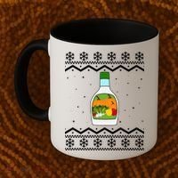 Ranch Bottle Funny Ugly Christmas Coffee Mug thumb 2