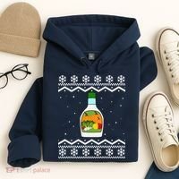 Ranch Bottle Funny Ugly Christmas Hoodie thumb 4