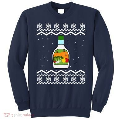 Ranch Bottle Funny Ugly Christmas Sweatshirt