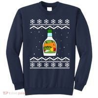 Ranch Bottle Funny Ugly Christmas Sweatshirt thumb 0