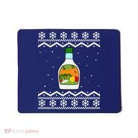 Ranch Bottle Funny Ugly Christmas Mousepad thumb 0