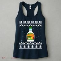 Ranch Bottle Funny Ugly Christmas Women's Tank Top thumb 3