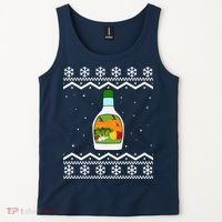 Ranch Bottle Funny Ugly Christmas Tank Top thumb 2