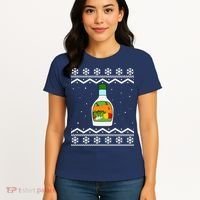 Ranch Bottle Funny Ugly Christmas Women's T-Shirt thumb 4