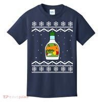 Ranch Bottle Funny Ugly Christmas Kids T-Shirt thumb 0