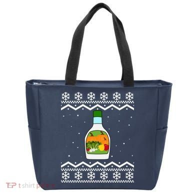 Ranch Bottle Funny Ugly Christmas Tote Bag