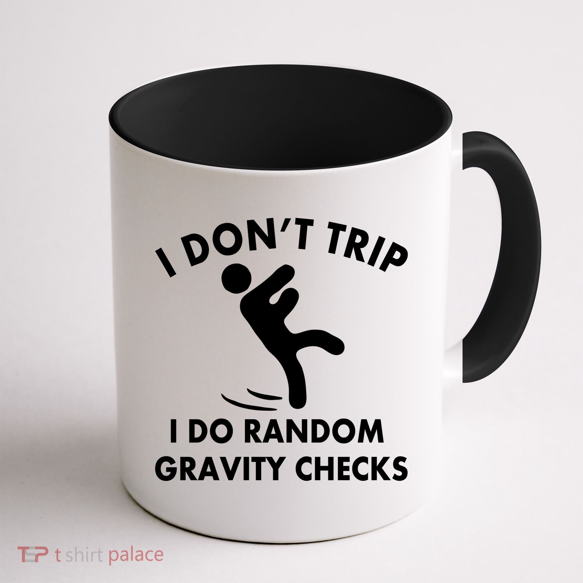 Random Gravity Checks Funny Coffee Mug