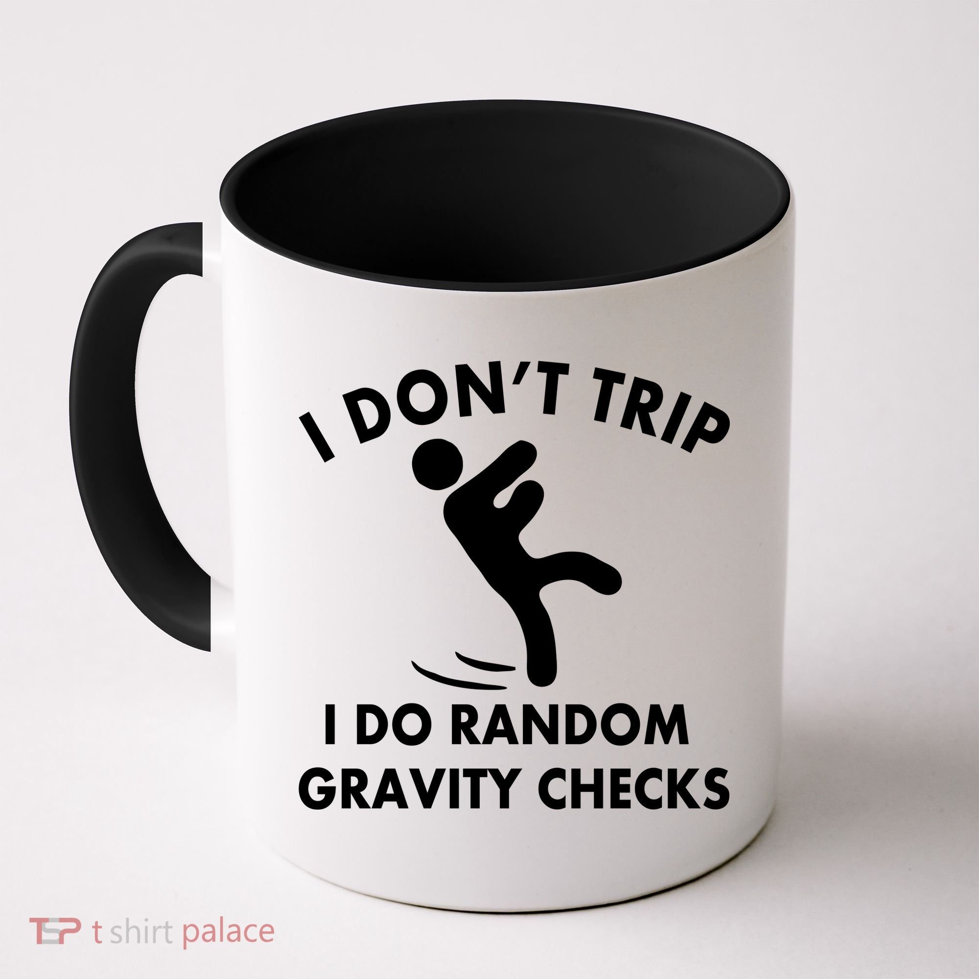 Random Gravity Checks Funny Coffee Mug