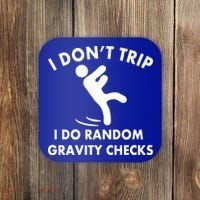 Random Gravity Checks Funny Coaster thumb 0