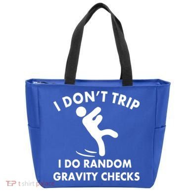 Random Gravity Checks Funny Tote Bag