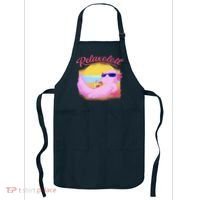 Relaxolotl Axolotl On Vacation Summer Beach Fun In The Sun Apron thumb 0
