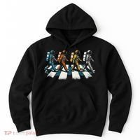 Retro Astronaut Outer Space Gifts Women Funny Space Hoodie thumb 0