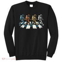 Retro Astronaut Outer Space Gifts Women Funny Space Sweatshirt thumb 0