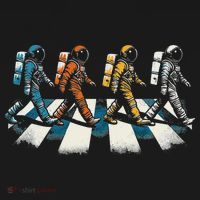 Retro Astronaut Outer Space Gifts Women Funny Space Mousepad thumb 1