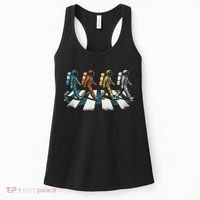 Retro Astronaut Outer Space Gifts Women Funny Space Women's Tank Top thumb 0