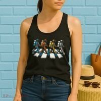 Retro Astronaut Outer Space Gifts Women Funny Space Women's Tank Top thumb 2