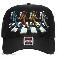 Retro Astronaut Outer Space Gifts Women Funny Space Hat thumb 0