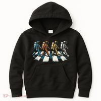 Retro Astronaut Outer Space Gifts Women Funny Space Kids Hoodie thumb 0