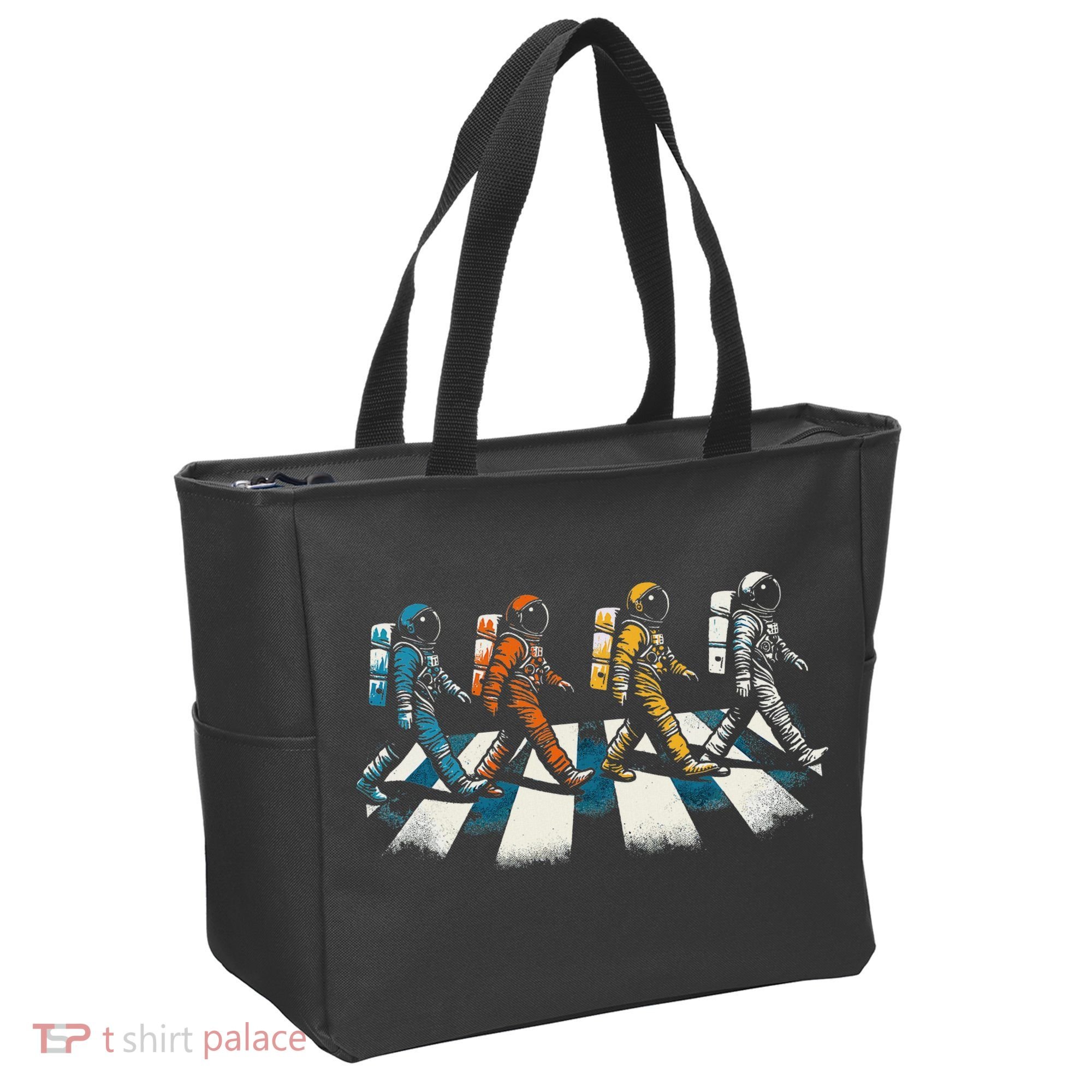 Retro Astronaut Outer Space Gifts Women Funny Space Tote Bag