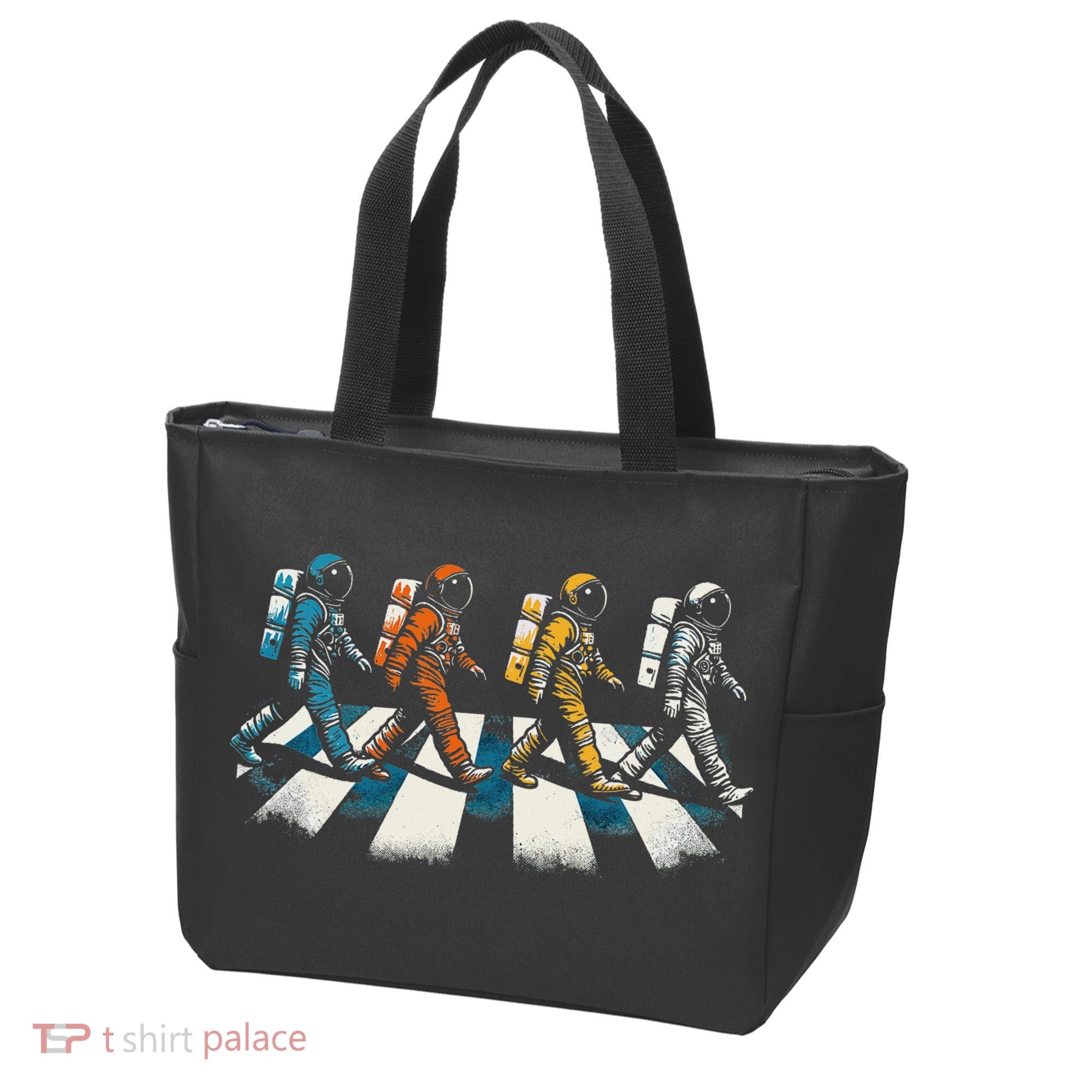 Retro Astronaut Outer Space Gifts Women Funny Space Tote Bag