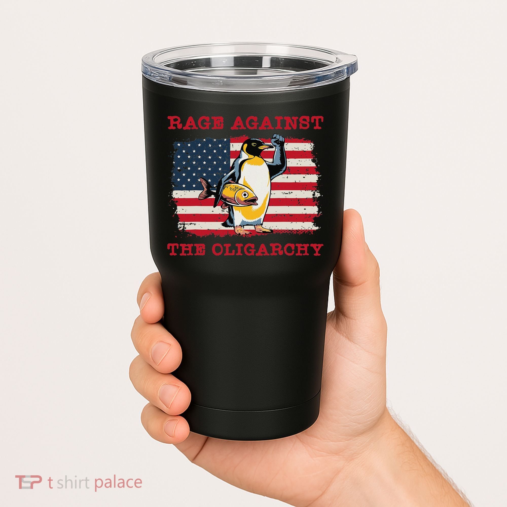 Rage Against Oligarchy Penguin Hands Off Fight Resist Tumbler