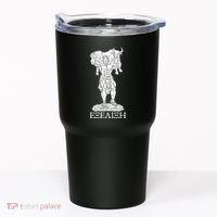 Raskol Apparel Progressive Overload Purple On White Tumbler thumb 0