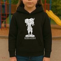 Raskol Apparel Progressive Overload Purple On White Kids Hoodie thumb 3